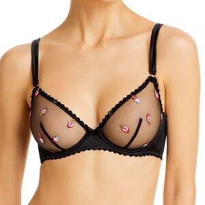 fleur du mal | ice cream embroidered bra 🍦